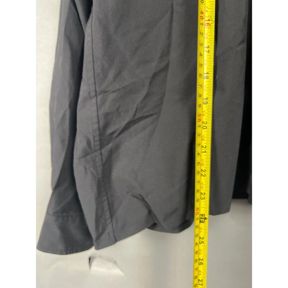 Athleta XL Button Down Black Long Sleeve Oversized Women's - Picture 5 of 6